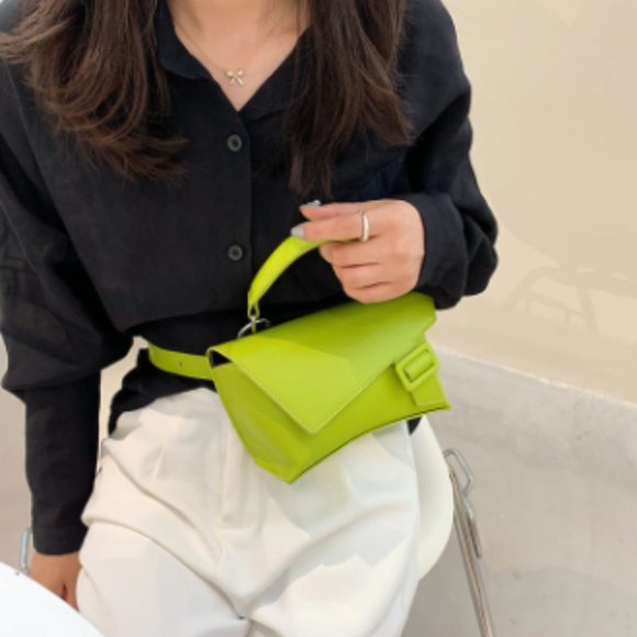 Colour Harmony Boutique Handbags - "Mara" Wallet Retro Faux Leather Lux Shoulder Bag/ Waist Bag